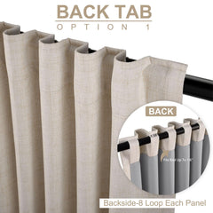 100% Blackout Shield underside showing blackout backing for total light block