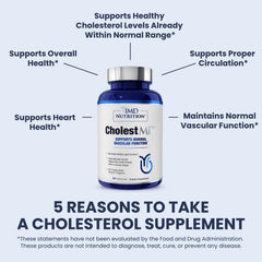 1MD Nutrition CholestMD single beige capsule close-up highlighting easy-to-swallow capsule design