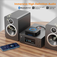 1Mii B06+ 3D button close-up enabling surround effect for immersive sound