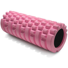 321 STRONG front view of roller showing three-zone pattern and benefits