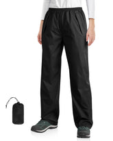 33,000ft front view black pants showing full coverage and fit for protection
