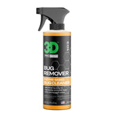3D bug remover front label showing key benefits and usage