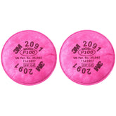 3M 2091 front packaging showing three pairs and model number, clear identification benefit