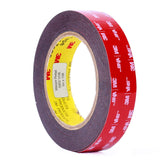 3M 5952 front roll showing black tape and red release liner, durable bonding benefit