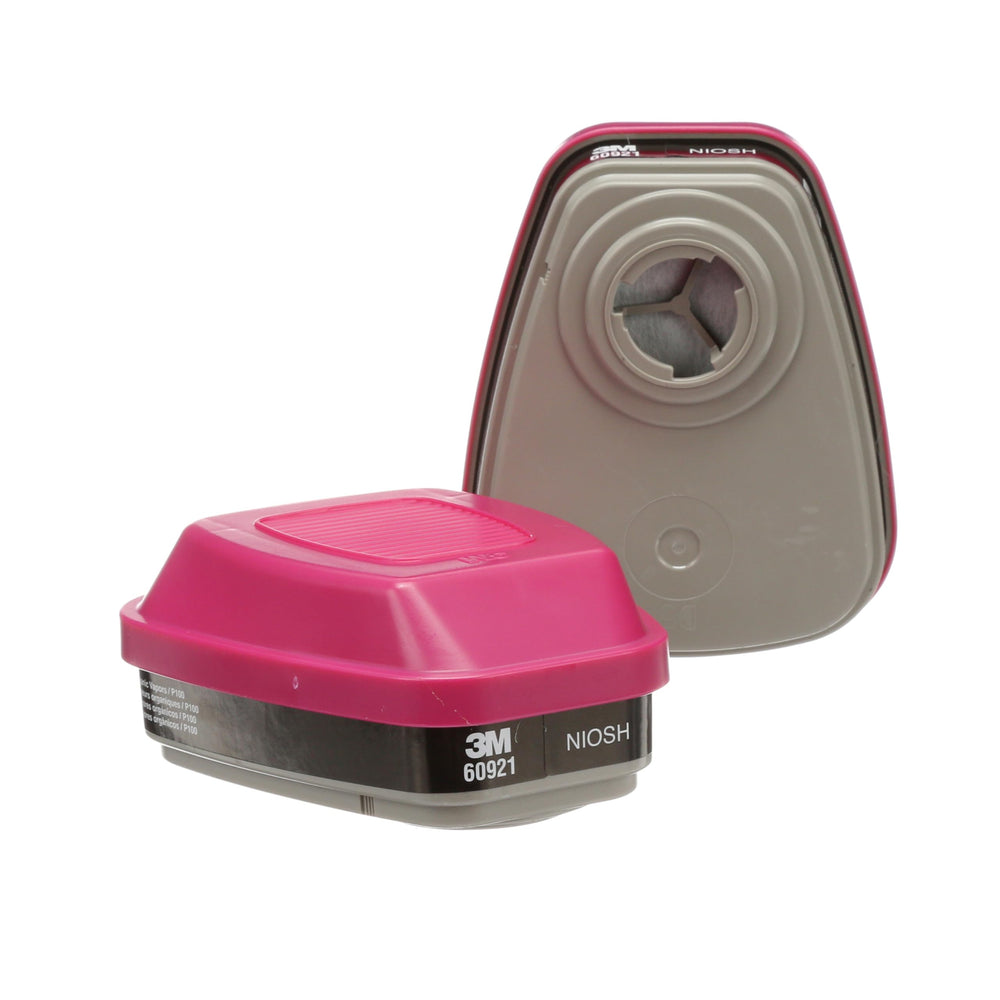 3M 60921 front view showing magenta/black color and clear labeling benefit
