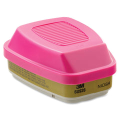 3M 60926 attached to 6000 series facepiece demonstrating compatibility and comfort