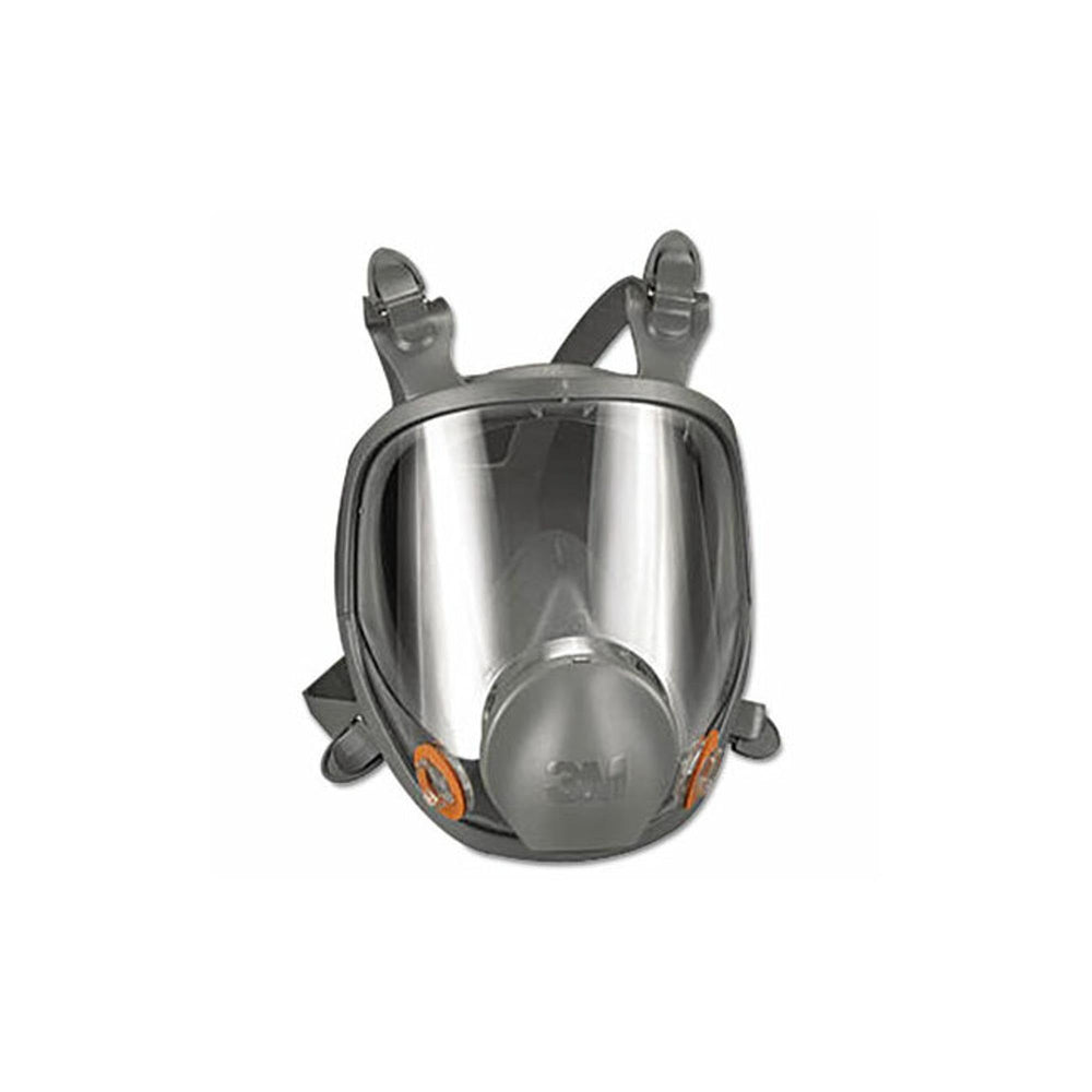3M 6800 front view showing full-face lens and secure fit for clear vision
