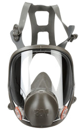 3M 6900 front view showing full facepiece and comfortable fit benefit