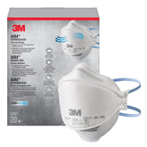 3M Aura front packaging showing box of 20 masks and clear labeling for confidence