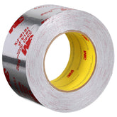3M 3340 front roll showing silver foil and core, durable sealing benefit