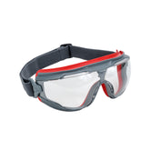 3M GoggleGear 500 front view showing clear lens and comfortable fit