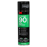 3M Hi-Strength 90 front can showing clear finish and industrial design benefit of easy identification