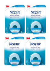 3M Nexcare front packaging showing 4-count gentle tape, clear protection benefit