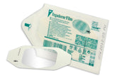 3M Tegaderm front packaging box of 100 showing product size and sterile labels for quick identification and inventory