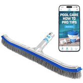 440 front view of brush head showing full 18-inch cleaning width and coverage benefit