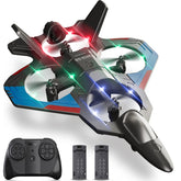 4DRC front view of boxed RC plane showing ready-to-fly packaging and contents