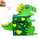 4E's Novelty front packaging of dinosaur craft kit showing contents and benefits