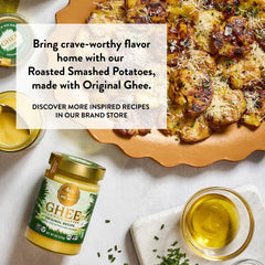 4th & Heart ghee spread on toast showing flavor boost and visual appeal