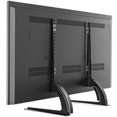 5Rcom front view showing full tabletop TV stand and stable posture benefit