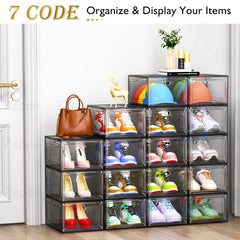 7 code interior with sneaker to show fit and protective storage benefit