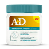 A+D 16 oz tub front view showing clear label and product name for identification