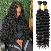 Aailvmey front packaging of boho braiding hair showing product and benefits