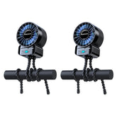 AaoLin front view of two fans showing compact portable design and dual-pack convenience