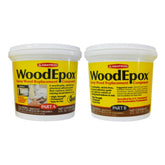 Abatron WoodEpox kit front packaging showing contents and labeling