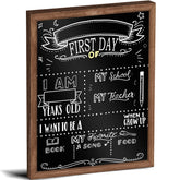 ABERLLS front view of double-sided board showing bright first day prompts and clear layout benefit