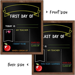 ABERLLS reversible sides displayed showing first day and last day options for reuse