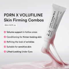 Abib applying booster to forehead demonstrating targeted volume help
