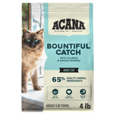 ACANA front bag view showing product and fish-focused benefits