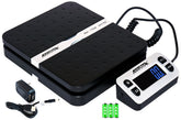 ACCUTECK front view of scale showing platform and modern design, improves workspace efficiency