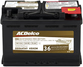 ACDelco Gold 48AGM front view showing sealed casing and durable build benefits