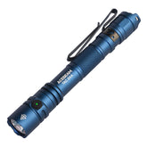 ACEBEAM TAC 2AA front view showing compact body and bezel, ideal for pocket carry