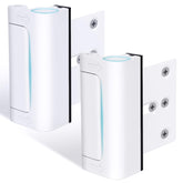 AceMining front view assembled lock showing secure fit and clean white finish