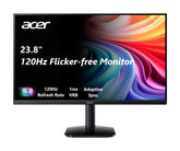 Acer KB242Y front view showing slim bezel and clear display benefits
