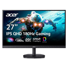 Acer Nitro front view showing screen and slim bezels for immersive gaming