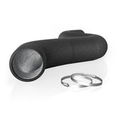 AC Infinity front view of coiled 4-inch ducting showing packaging benefit durable length