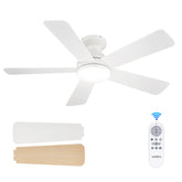addlon front view of 42-inch fan showing sleek low-profile design and airflow benefits
