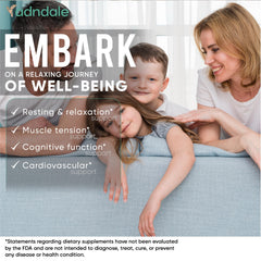 Adndale label and supplement facts close-up showing clear dosages