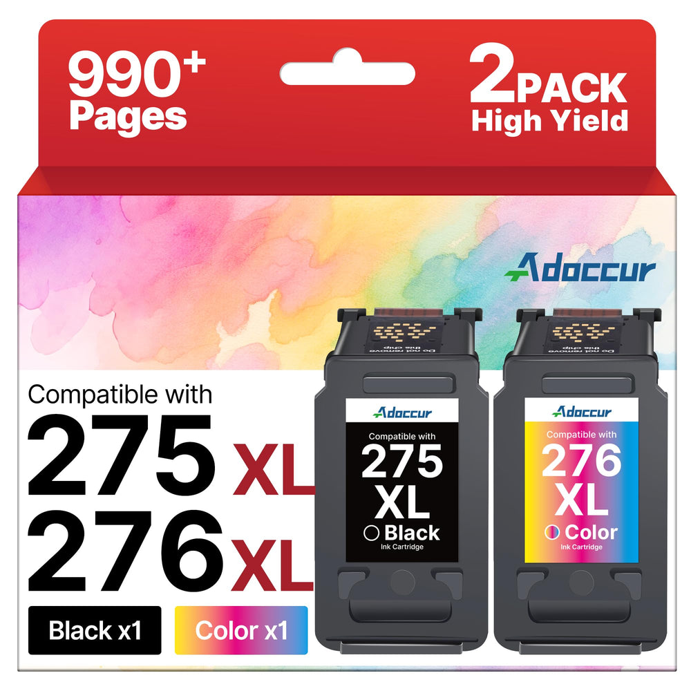 Adoccur front packaging showing 275XL and 276XL combo and value savings