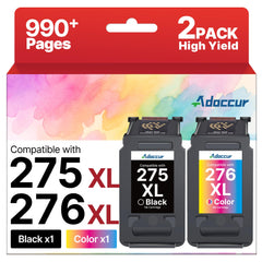 Adoccur front packaging showing 275XL and 276XL combo and value savings