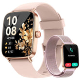 aeac smartwatch front view showing clear display and elegant design for everyday use