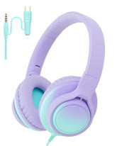 Aechorhy front view showing over‑ear design and dual connectors for versatile use