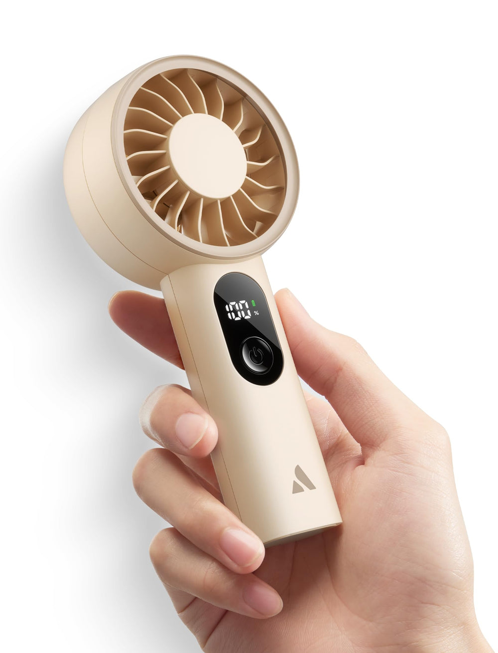 Aecooly front view showing compact fan and focused airflow benefit