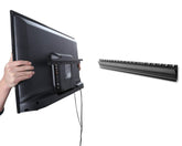AENTGIU front view of mounted TV showing clean wall finish and secure hold