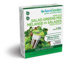 AeroGarden front packaging showing mixed romaine kit and contents benefits