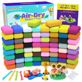 Aestd-ST front packaging displaying 66-color clay set and benefits
