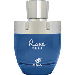 Afnan Rare Reef front bottle showing elegant design and fresh look